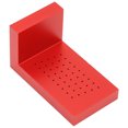 thumbnail image 1 of Loewten Woodworking T Type Ruler,Woodworking T Type Ruler Red Mini Aluminum Alloy Hole Measuring Marking Woodwork Auxiliary Tool For Carpentry Engineer,Woodworking Scriber Ruler, 1 of 8
