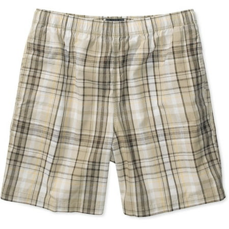 Puritan - Puritan - Men's Plaid Weekend Shorts - Walmart.com