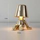 thumbnail image 4 of Bedside Touch Control Table Lamp, Thinker Golden Man Statue LED Table Lamp, USB Rechargeable, 3-Speed Dimmer, Home Living Room Office Decorative Table, 4 of 4