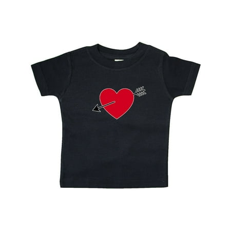 

Inktastic Valentines Day Heart Arrow Gift Baby Boy or Baby Girl T-Shirt