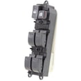 thumbnail image 3 of Window Switch Compatible with 1989-1994 Toyota Camry 1991-1994 Land Cruiser 6Cyl 4Cyl 3.0L 2.2L 2.0L 2.5L 4.0L 4.5L Front, Left Driver, 3 of 5