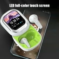 thumbnail image 4 of Earbuds for School, Intelligent Control Screen ANC Active Noise Reduction LED Screen Music Game Movie Mode Switching Bluetooth 5.4 Bluetooth Earbuds Headphones Bluetooth Earbuds Noise Cancelling, 4 of 5