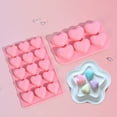 thumbnail image 2 of Heart Silicone Ice Cube Tray Mold Reusable Easy Release Ice Maker, 2 of 6