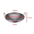 thumbnail image 2 of maytalsory Wok en Acier Inoxydable Marmite Poêle à Ragoût Ustensiles de Cuisine pour Extérieur 10 Pouces, 2 of 9