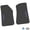 Black w/ Purple Insert, variant on Flextread Floor Mats for 18-24 Jeep Wrangler JL, Gladiator & 4xe - Mopar Licensed Factory Fit - Black w/ Light Blue MOAB Insert - 100% Made in USA