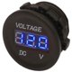 thumbnail image 3 of Pantalla del medidor de voltaje digital Panel del voltímetro DC 12V LED para camión motocicleta vehículo barco ATV UTV azul, 3 of 5
