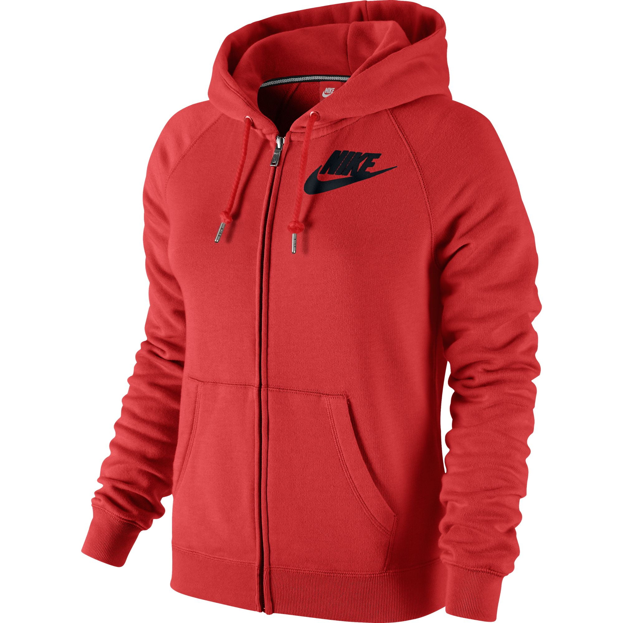 Nike - Nike Rally Women's Full Zip Hoodie Red/Black 585717-696 (Size XL ...