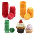 thumbnail image 2 of 500/1000 piezas de mini moldes de papel para pasteles de colores, envoltorios de papel para chocolate, moldes para magdalenas, moldes para hornear, herramientas de repostería, 2 of 5