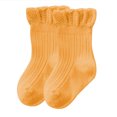 thumbnail image 1 of xiaxaixu Little Girls Breathable Socks Flouncing Boneless Short Tube Socks, 1 of 4