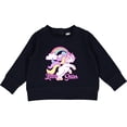 thumbnail image 2 of Inktastic Little Sister Unicorn Baby Sweatshirt, 2 of 4