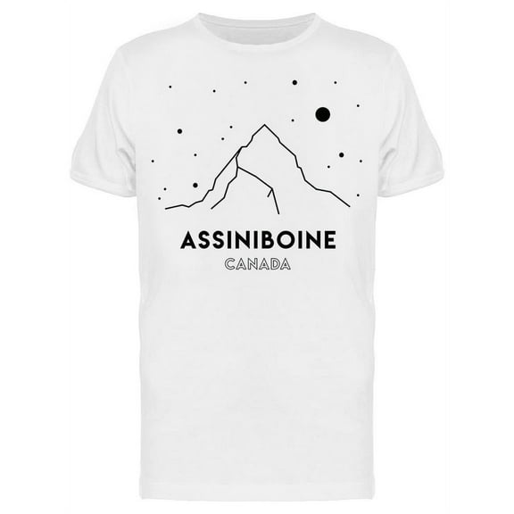 Mount Assiniboine, Canada T-Shirt Men -Image by Shutterstock, Male x-Large