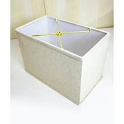 Rectangular Drum Lampshade (10x16) (10x16) x 11 Softback Textured Oatmeal