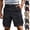 22# Black, variant on Cargo Shorts for Men Stretch Walking Hiker Shorts with Comfy Waistband Summer Casual Multiple Pockets Shorts Khaki 3XL