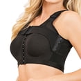 thumbnail image 1 of huanledash Women Crop Top Posture Corrector Safe Compression Front Closure Detachable Strap Women Bra Female Clothing, 1 of 8