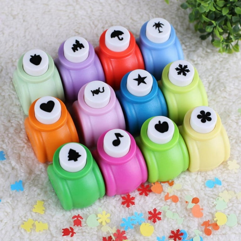 3pcs Paper Craft Punches-hole Puncher Single,hole Punch Shapes