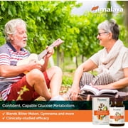 Himalaya GlucoCare Herbal Supplement, Metabolism Support, Pancreatic Support, Triphala, Bitter Melon, Turmeric, 180 Capsules