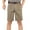 Khaki, variant on Aimik Hanes Men's Classic Weekend Oxford Pleated Front Golf Shorts Sports Gym Shorts Dress Shorts Beige M