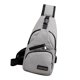 thumbnail image 3 of Bolso bandolera en el pecho con con puerto de carga USB de viaje gris Sunnimix Bolso bandolera tipo bandolera, 3 of 8