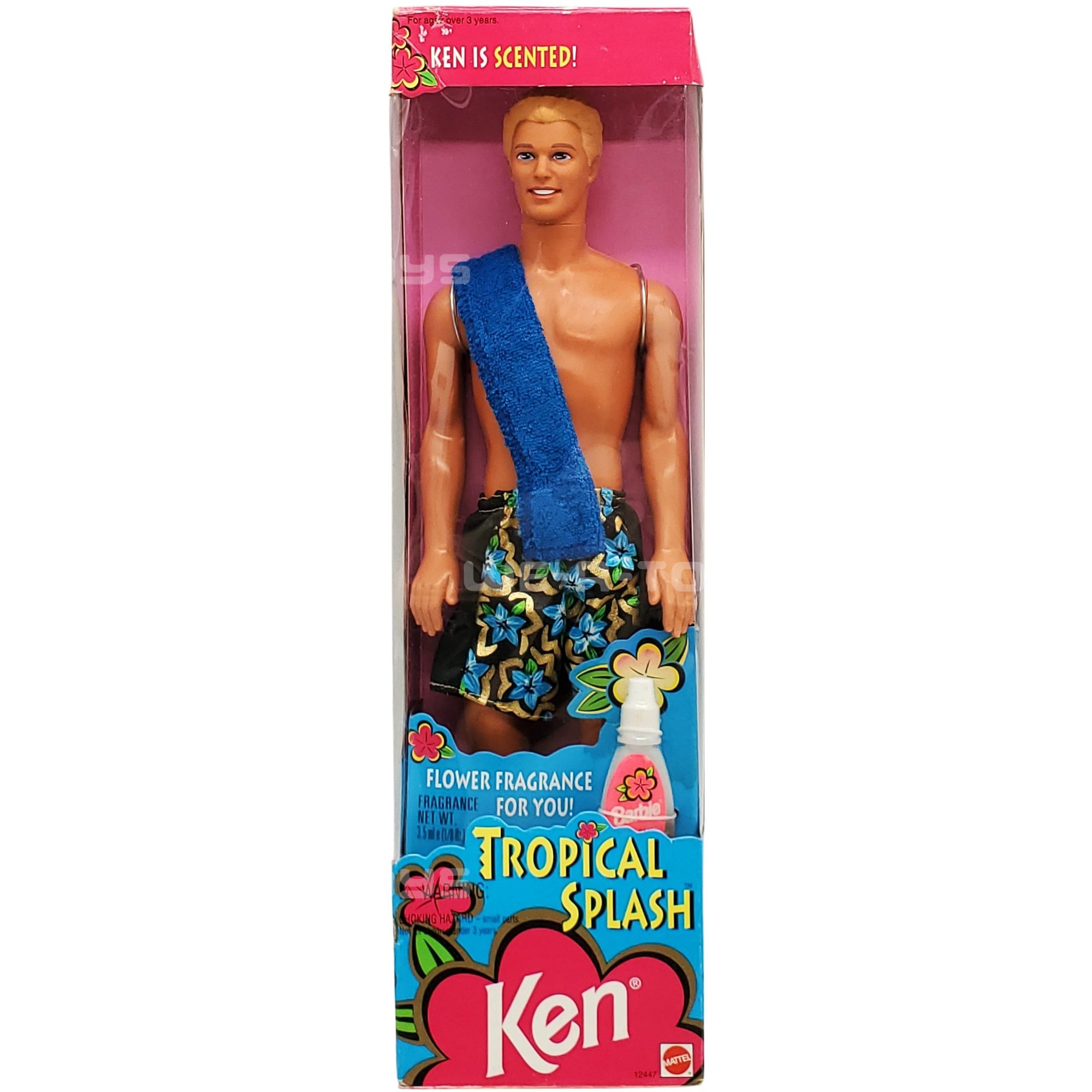バービー　ケン Amazon.com: Barbie 1994 Mattel Tropical Splash Ken 12447