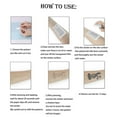 thumbnail image 3 of 6 Sheets Temporary Tattoo, Semi Permanent Tattoos Women Temporary Tattoos, Party Fake Tattoos, 3 of 6