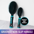 thumbnail image 2 of Salon Results Hairbrush Set - Travel Hair Brush - Hairbrushes for All Hair Types - curly hair brush - hairbrush - detangler brush - Travel size + Full-size Brush, 2 of 4