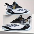 thumbnail image 5 of Men'S Stylish Basketball Shoes with a High-Top Lace-Up Design, Breathable Mesh Sporty Shoes, Slip-Resistant And Durable Running Shoes, Suitable for Outdoor Activities And Everyday Wear., 5 of 5