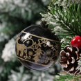 thumbnail image 4 of Juego de bolas de Navidad de 6 cm, 34 cilindros, decoración para árbol de Navidad, bolas de plástico pintadas con renos, juego de bolas de joyería, 4 of 5