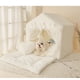 thumbnail image 5 of SmileyTails Pet Princess Palace House - Winter Warmth and Luxury for your Pet ShopWise Round, 5 of 12