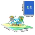 thumbnail image 3 of Clearance! 3D Birthday Wishing 3D Greeting Card Paper Carved Float Gift Card, 3 of 7