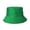 Green, variant on Solid Coloured Casual Style Sun Hat Features Wide Brim Design Lightweight and Breathable Construction Suitable for Outdoor Travel Settings