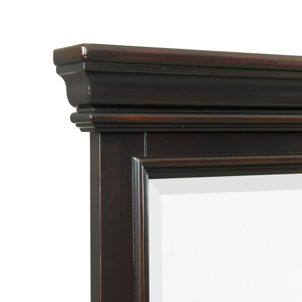 Picket House Furnishings Brooks 9-Drawer Dresser with Mirror in Black