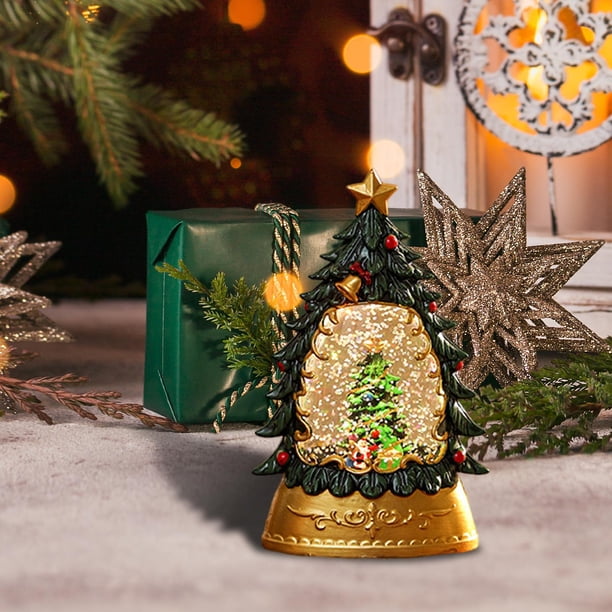 Bola de Nieve Navideña con Luz Perfecl Adornos Navideños