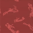 thumbnail image 1 of Ahgly Company Machine Washable Indoor Square Transitional Red Area Rugs, 7' Square, 1 of 1