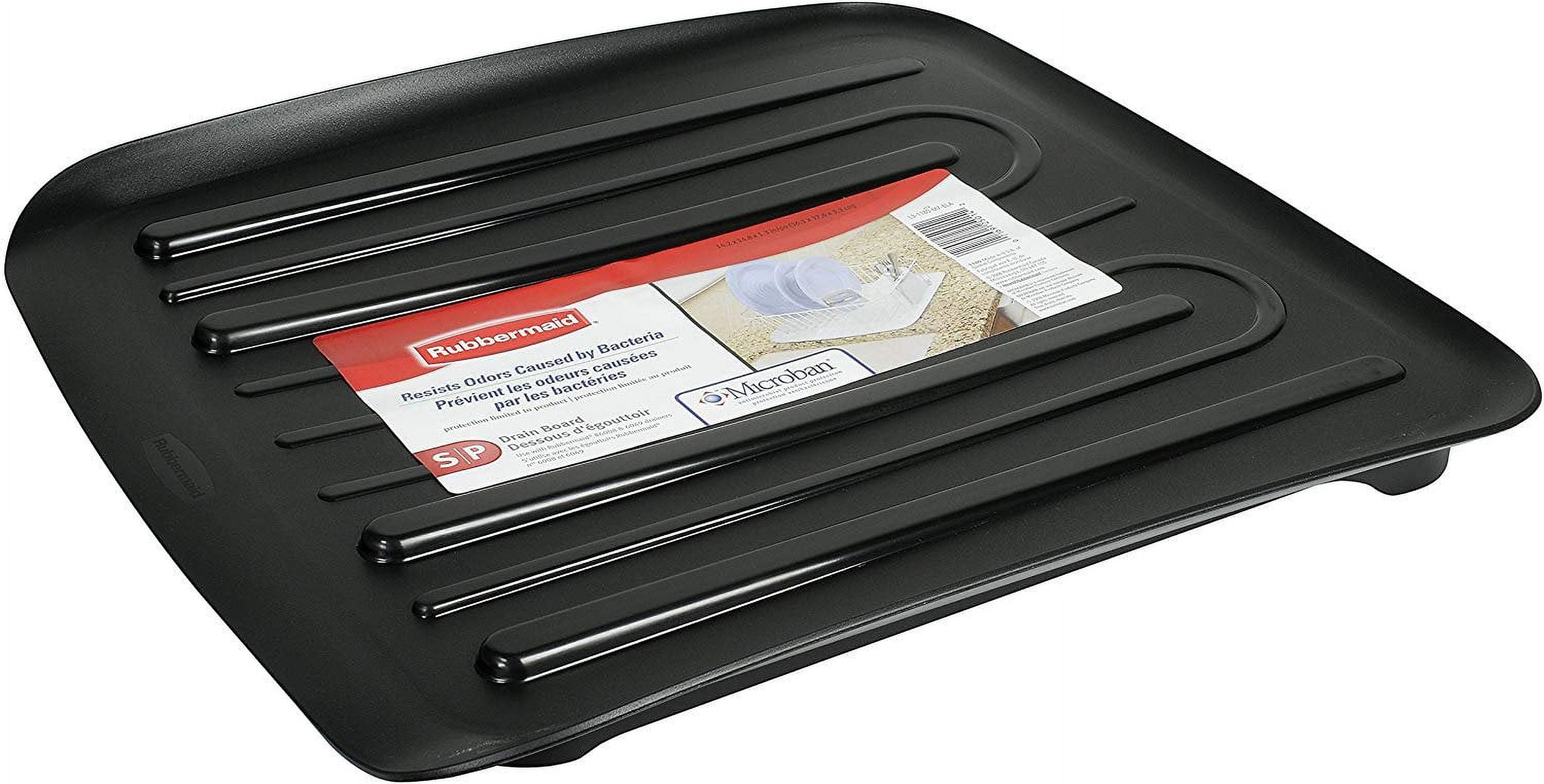 Rubbermaid Small Black Dish Drainer