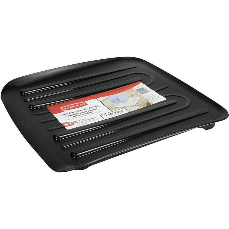 Black Small Antimicrobial Drain Board by Rubbermaid at Fleet Farm