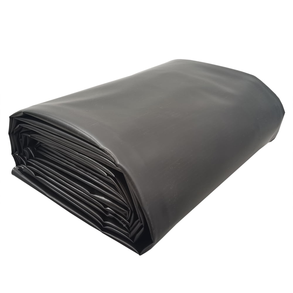 Black HDPE Pond Liner, UV-resistant, Tear-resistant, 1x2m 2x4m 4x4m 9x9m  10x12m, Fish And Plant-friendly, For Pond Construction, Garden And Pond