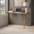 thumbnail image 3 of Evelyn&Zoe Inez 48" Wide Rectangular Desk in Brass, 3 of 7