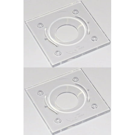 Ridgid R2401 Trim Router (2 Pack) Replacement Sub Base - 519234001-2PK