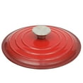 thumbnail image 6 of Gibson Home Addlestone 2.65 Quart Enamel Cast Iron Dutch Oven - Red, 6 of 10