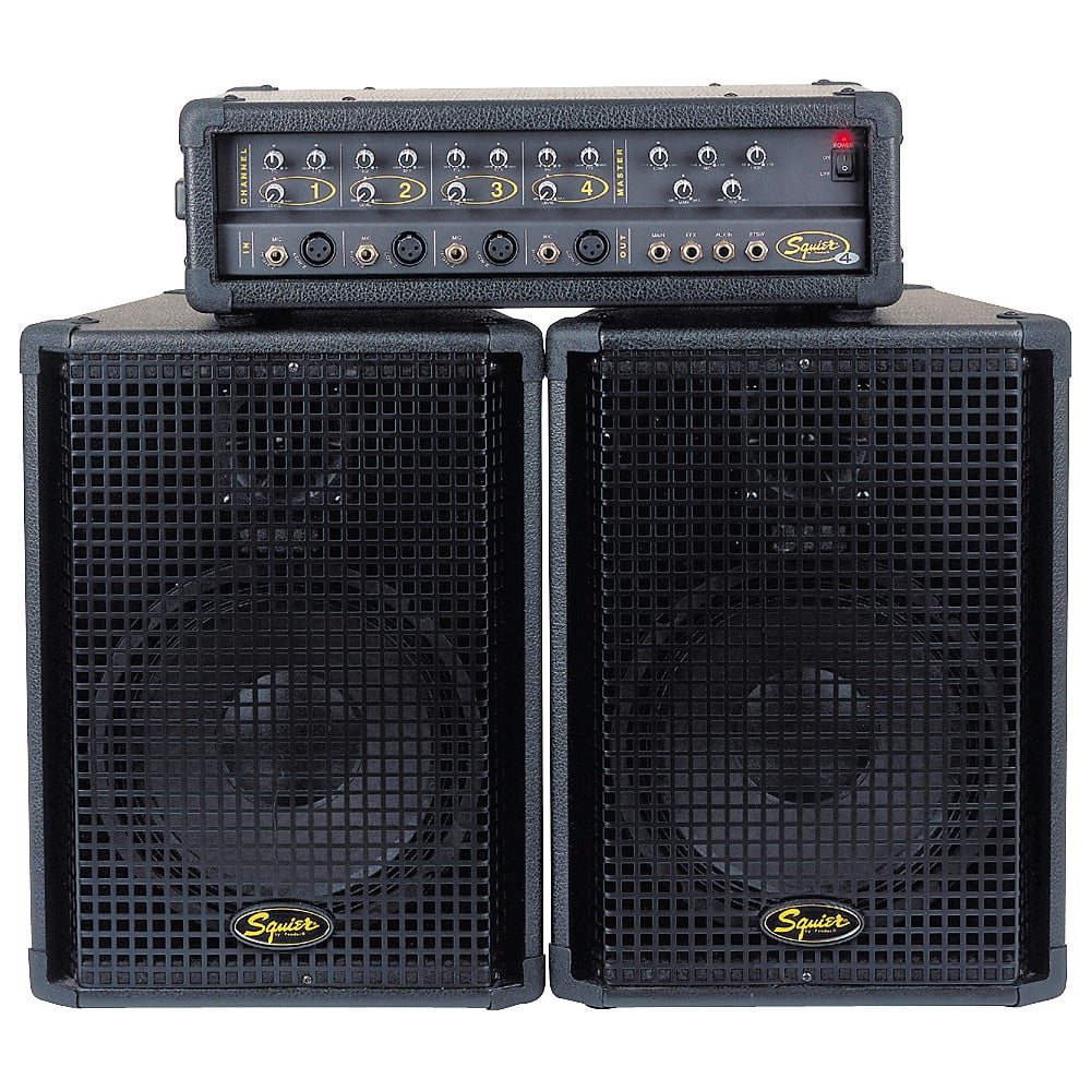 squier 4 channel pa system
