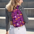 thumbnail image 5 of Fotbe Halloween2 Mochila de Lona con Estampado, Mochila Duradera, Mochila Versátil de Alta Calidad, Mochila Compacta Vintage-Small, 5 of 5