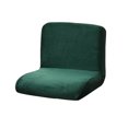 thumbnail image 1 of Injueey Fundas para taburetes para ocasiones ampliamente aplicables, para un aspecto fresco en todas partes, funda para asiento de silla para Decoración del hogar verde negruzco, 1 of 6