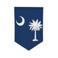 thumbnail image 6 of South Carolina Flag Pattern Garden Flag Double Sided Flags with Vivid Color for Yard Lawn Garden Decor 12.5 x18 Inch Fillet, 6 of 7