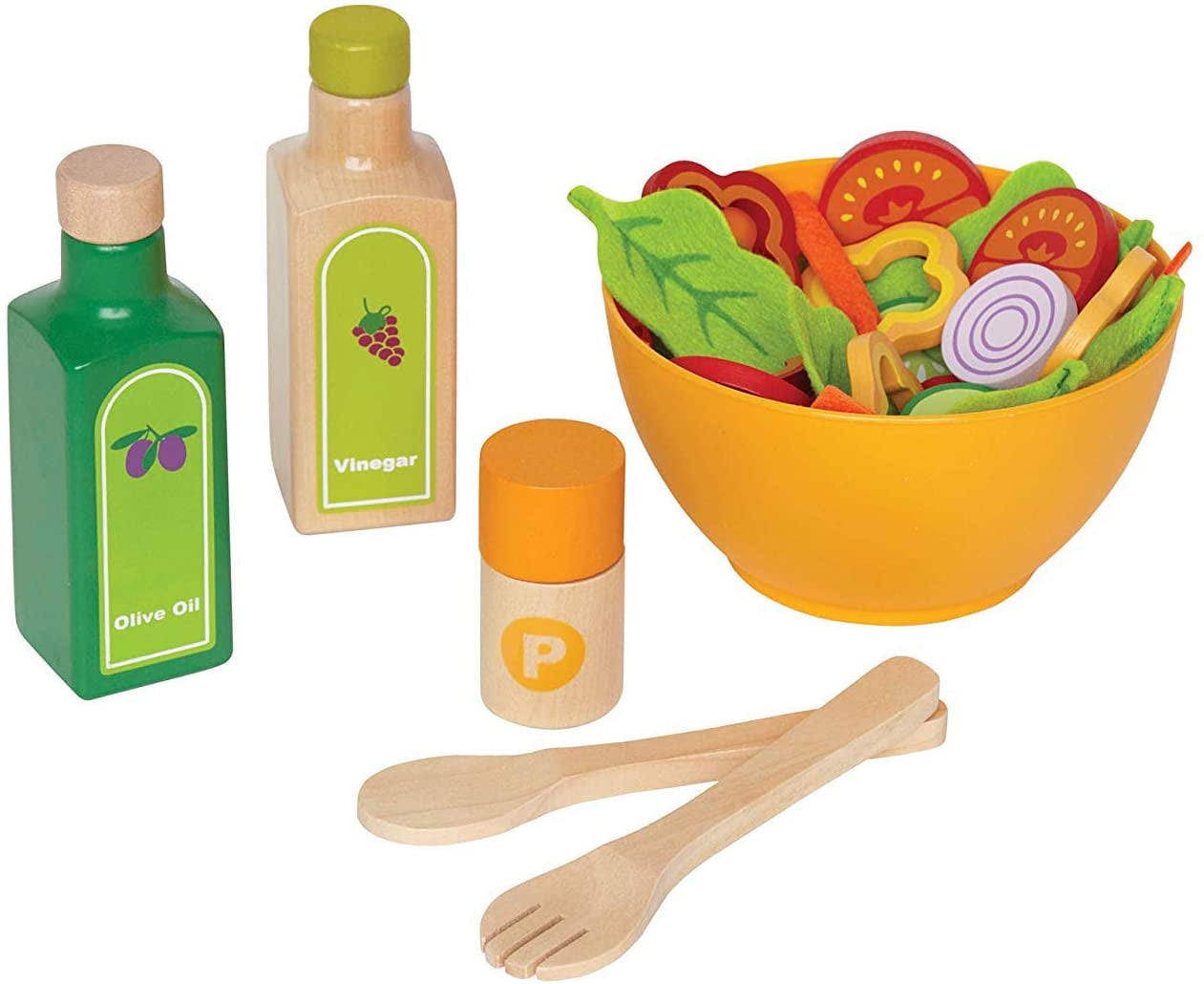 Hape Pasta Wooden Play Kitchen Food Set with Accessories 