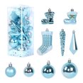 thumbnail image 6 of CY5O5ee Christmas Ball Ornaments 21PCS Large Shatterproof Christmas Tree Ornaments Vintage Farmhouse Rustic Xmas Party Home Decor Hanging Ornament, 6 of 7