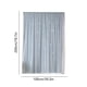 thumbnail image 3 of Cortinas Bordadas Transparentes Hys241217802 | Paneles de Poliéster de Malla Fantasma Opacos Que Filtran La Luz | Voile Suave y Transpirable | 99 X 289 Cm | Blanco, Rosa, Gris, Azul y Beige | Sala de, 3 of 6