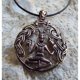 thumbnail image 1 of 1pcs Cernunnos Pendant Celtics Forest God Copper Handmade Jewelry, 1 of 2