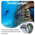 thumbnail image 4 of Sonducket Cilindro de oxígeno para buceo submarino, medidor de presión de aire, indicador de 350 bares, manómetro de latón chapado, accesorio Deportes acuáticos, 4 of 6