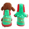 thumbnail image 3 of Disfraz navideño para perro Ropa navideña para mascotas Ropa para perros Sudadera con capucha para perros, 3 of 6
