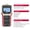 Black EY800W, variant on M Buder Handheld Portable Photovoltaic Panel Power Supplys Multimeter Auto Manual Detection with Large LCD Display Screen EY800W 6.5 inches / 165 mm